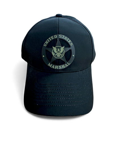 **NEW PVC USMS STAR BLACK/OD SCS BRAND PERFORATED MESH HAT