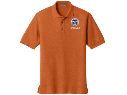 MEN'S FEMA BADGE PORT AUTHORITY POLO - K500