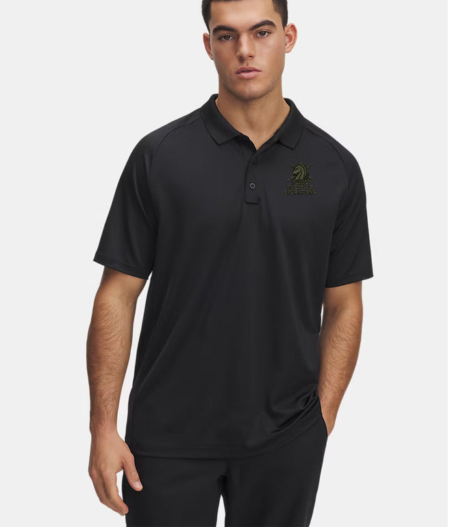 ICE FUGITIVE OPS W/ LETTERS EMBROIDERED UA TACTICAL PERFORMANCE POLO 6004146