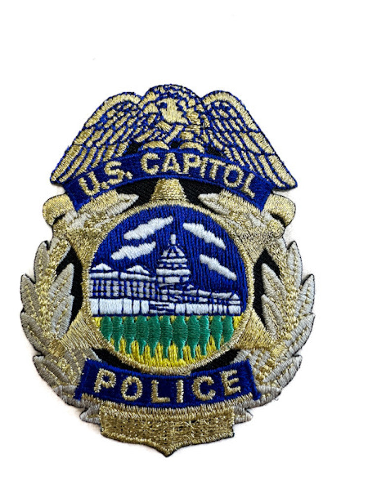 US CAPITOL POLICE BADGE PATCH – Sally's Cop Shop