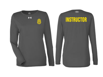 WOMEN'S VA OIG BADGE UNDER ARMOUR L/S TECH TEE-1376852