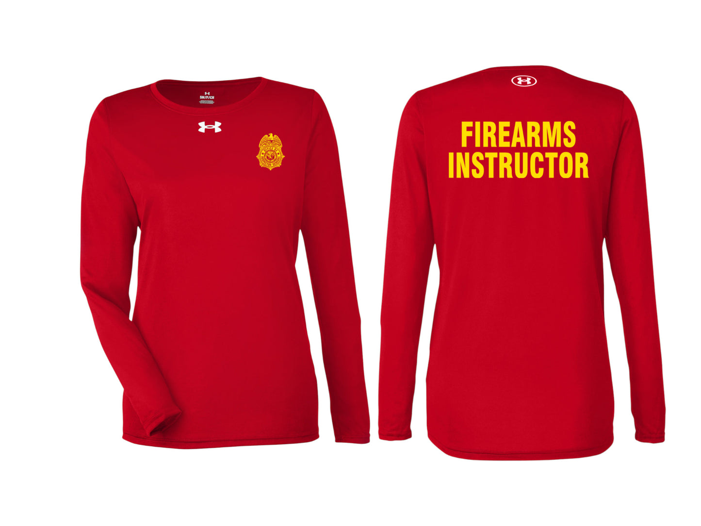 WOMEN'S VA OIG BADGE UNDER ARMOUR L/S TECH TEE-1376852