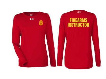 WOMEN'S VA OIG BADGE UNDER ARMOUR L/S TECH TEE-1376852