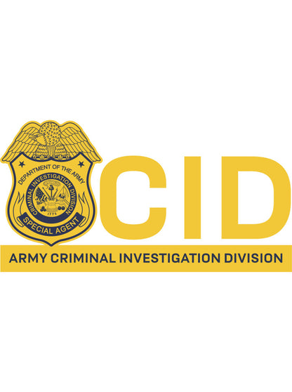 ARMY CID SPECIAL AGENT PRINTED WICKING HOODED PULLOVER-F244