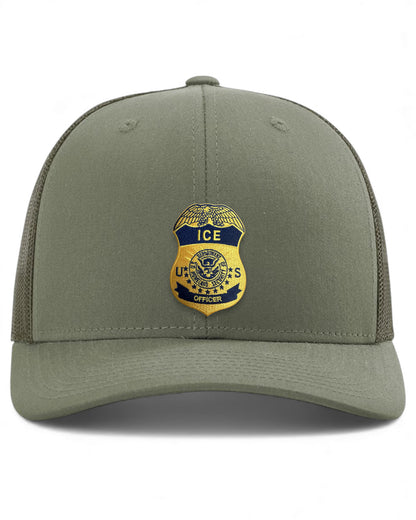 ICE OFFICER BADGE RICHARDSON HAT-112