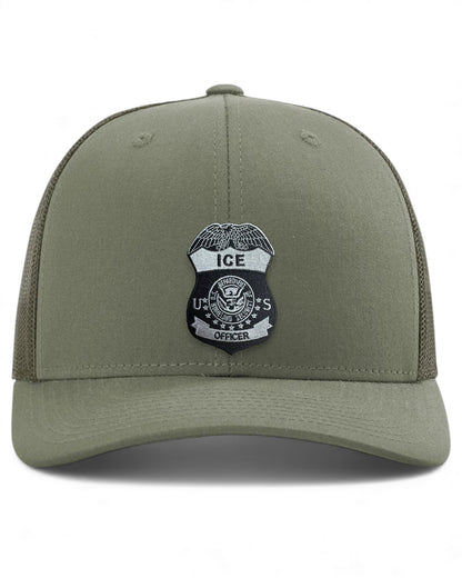 ICE OFFICER BADGE RICHARDSON HAT-112