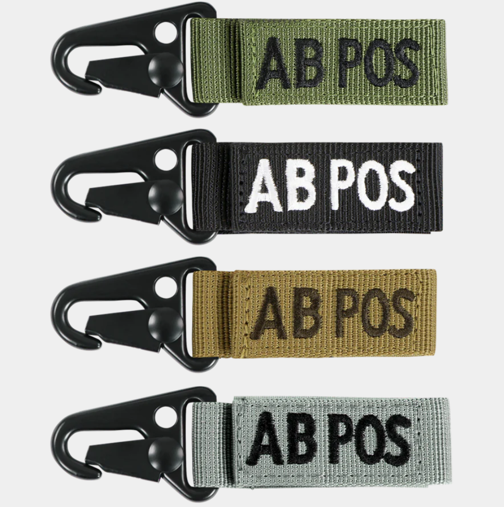 BLOOD TYPE KEY CHAIN