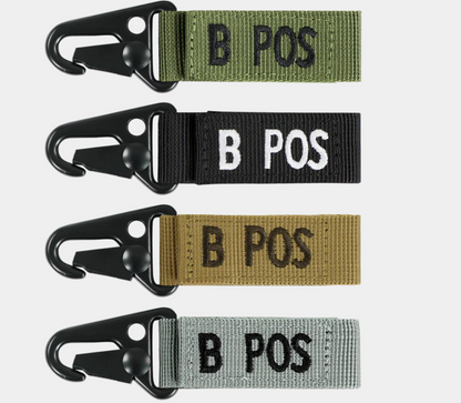 BLOOD TYPE KEY CHAIN