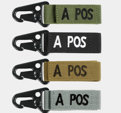 BLOOD TYPE KEY CHAIN