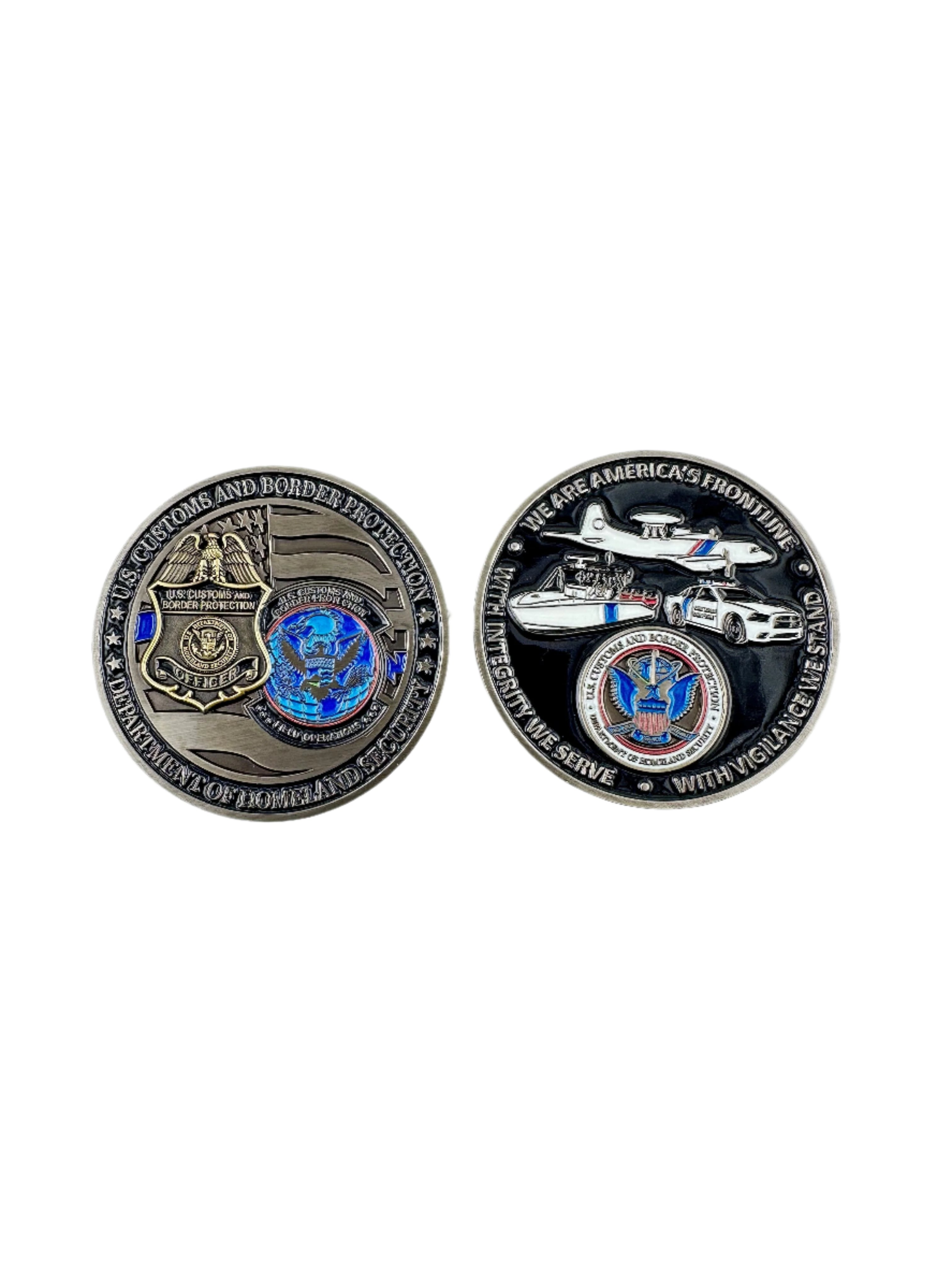 CBP CHALLENGE COIN-MULTI – Sally's Cop Shop