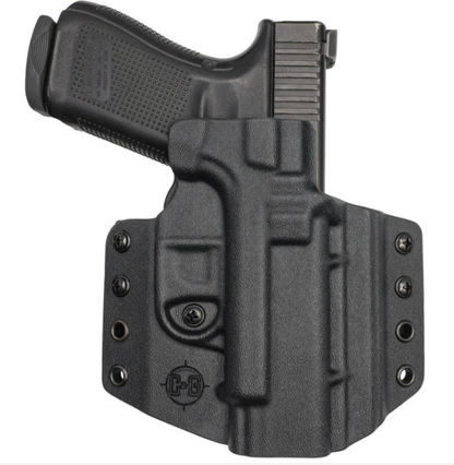 C&G HOLSTER OWB COVERT KYDEX FOR GLOCK 19/23/44/45