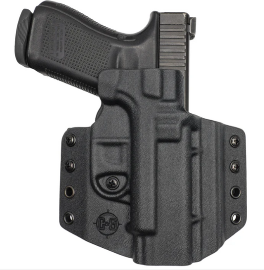 C&G HOLSTER OWB COVERT KYDEX FOR GLOCK 19/23/44/45