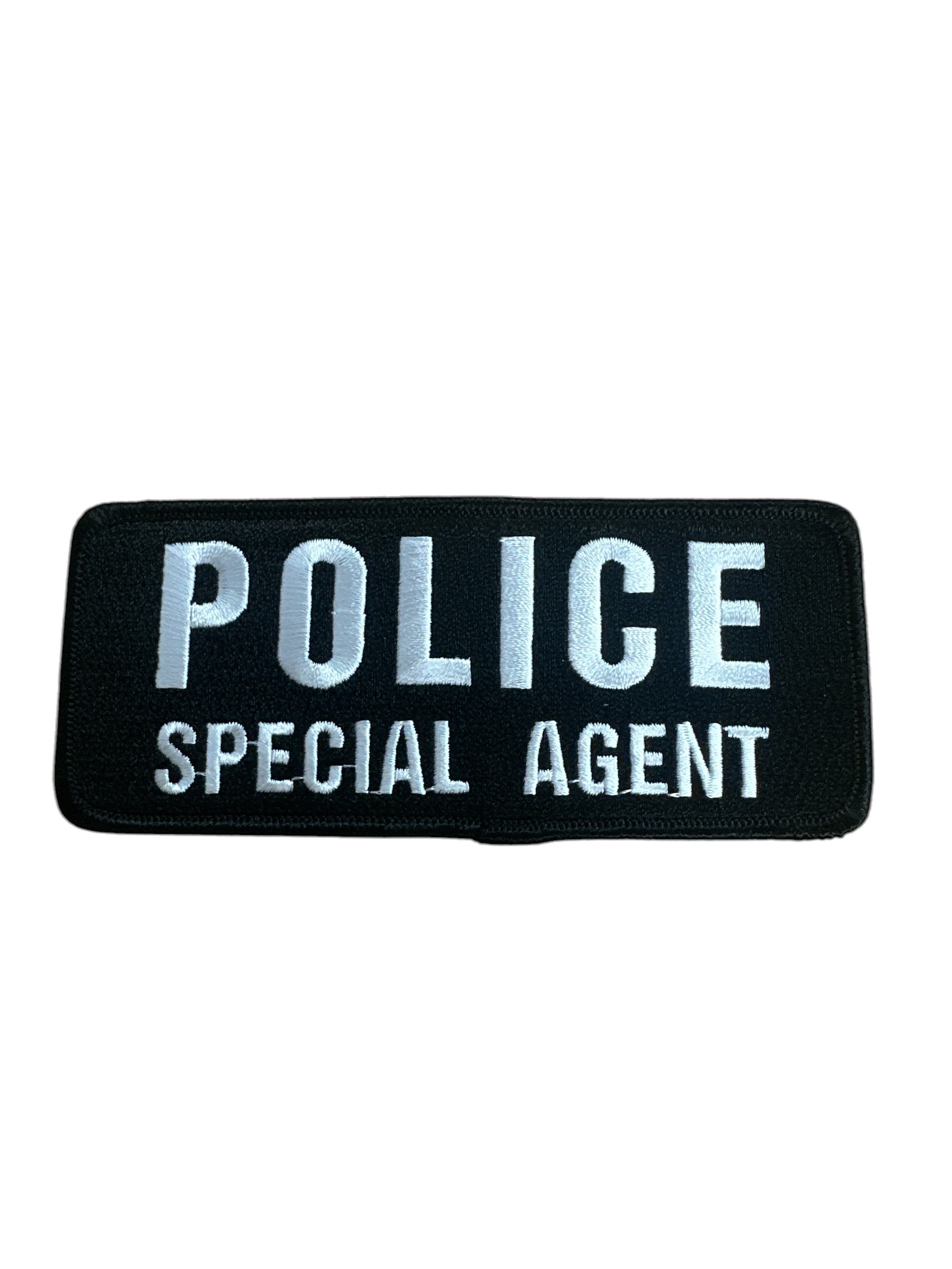 Agent Patch POLICE SPECIAL AGENT PATCH-BLACK/GREY – Sally's Cop Shop