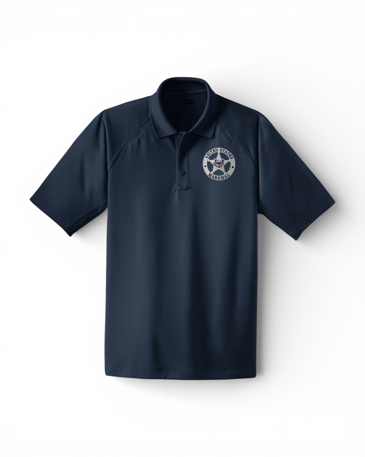 MEN'S TACTICAL PERFORMANCE POLO W/ USMS STAR-CS410