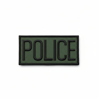 POLICE PATCH 4" X 2"