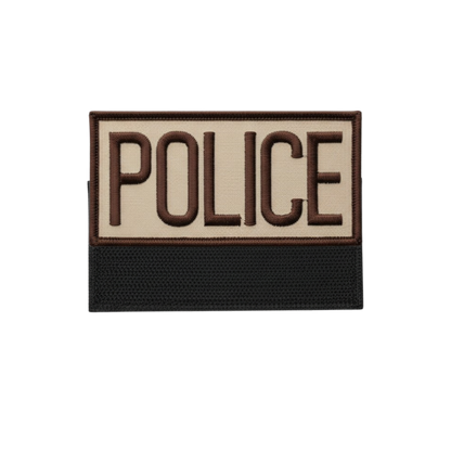 POLICE PATCH 4" X 2"