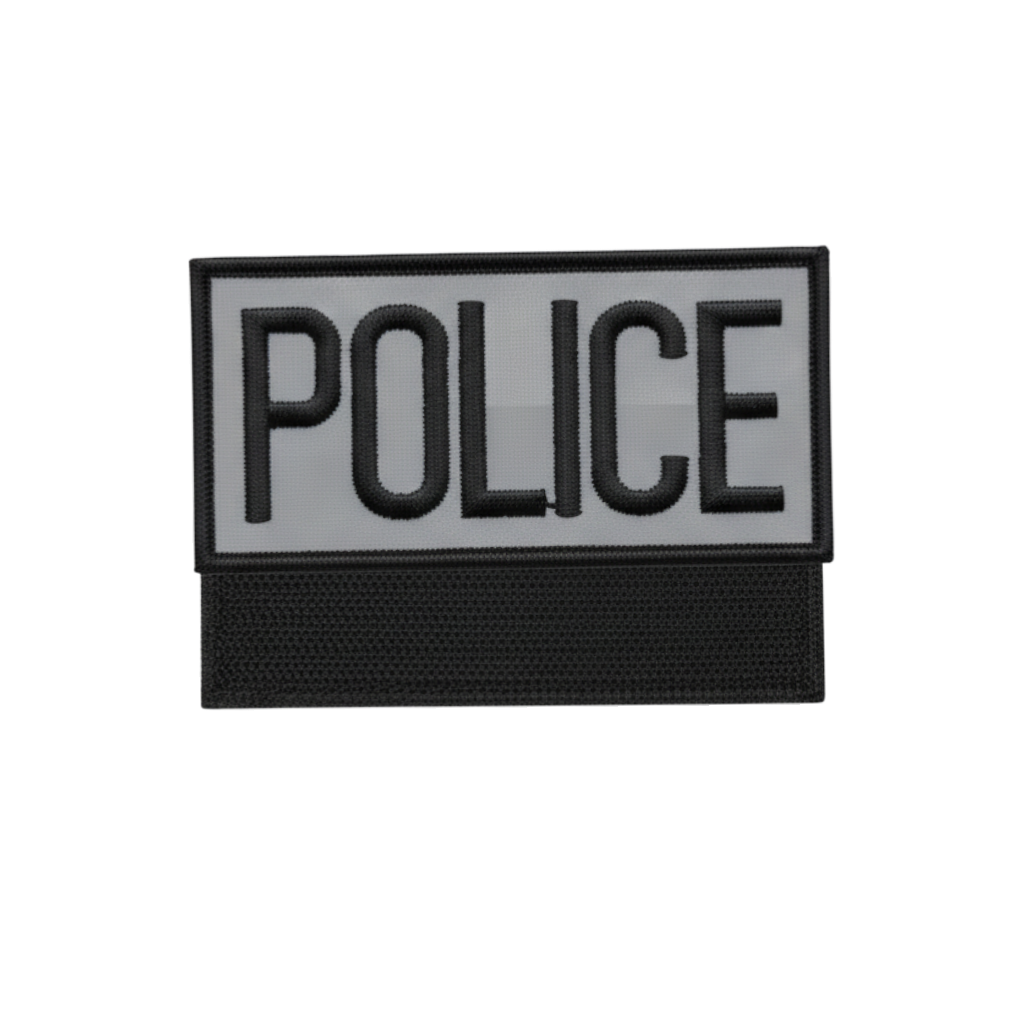 POLICE PATCH 4" X 2"