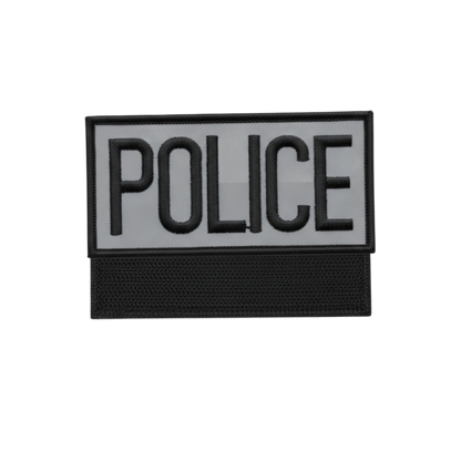 POLICE PATCH 4" X 2"