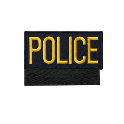 POLICE PATCH 4" X 2"