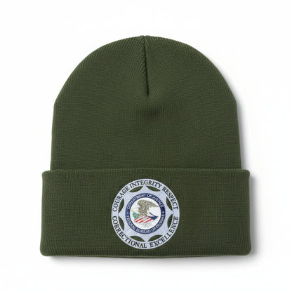BOP BADGE CUFFED KNIT BEANIE