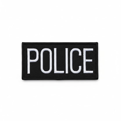 POLICE PATCH 4" X 2"