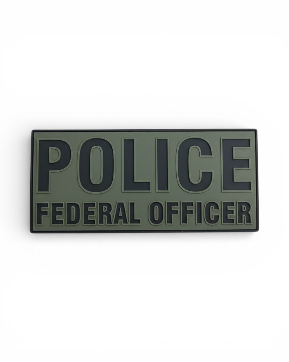 NEW! PVC POLICE FEDERAL OFFICER 9