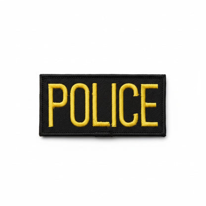 POLICE PATCH 4" X 2"