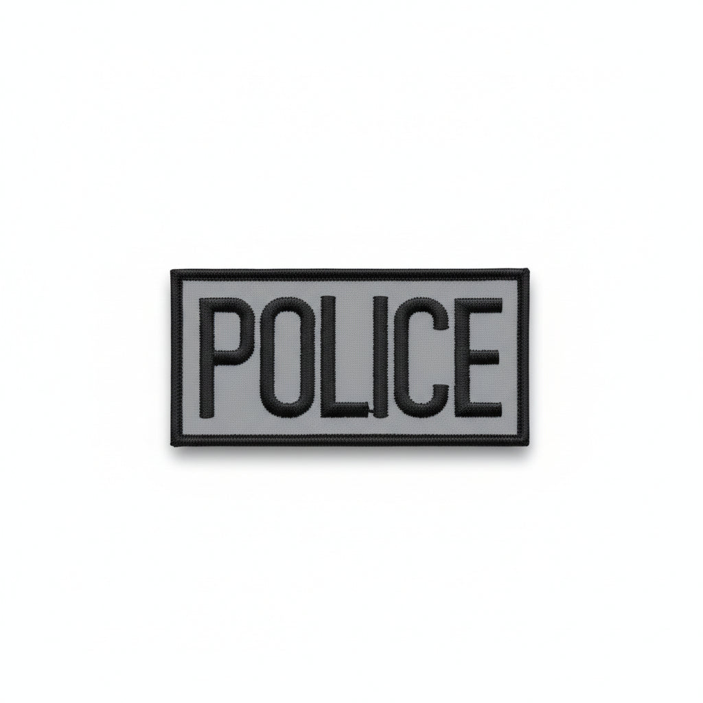POLICE PATCH 4" X 2"