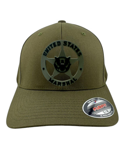 USMS PVC STAR FLEXFIT HAT