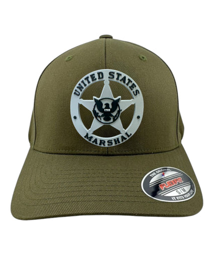 USMS PVC STAR FLEXFIT HAT