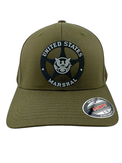 USMS PVC STAR FLEXFIT HAT
