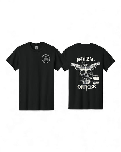 FEDERAL OFFICER SKULL T-SHIRT