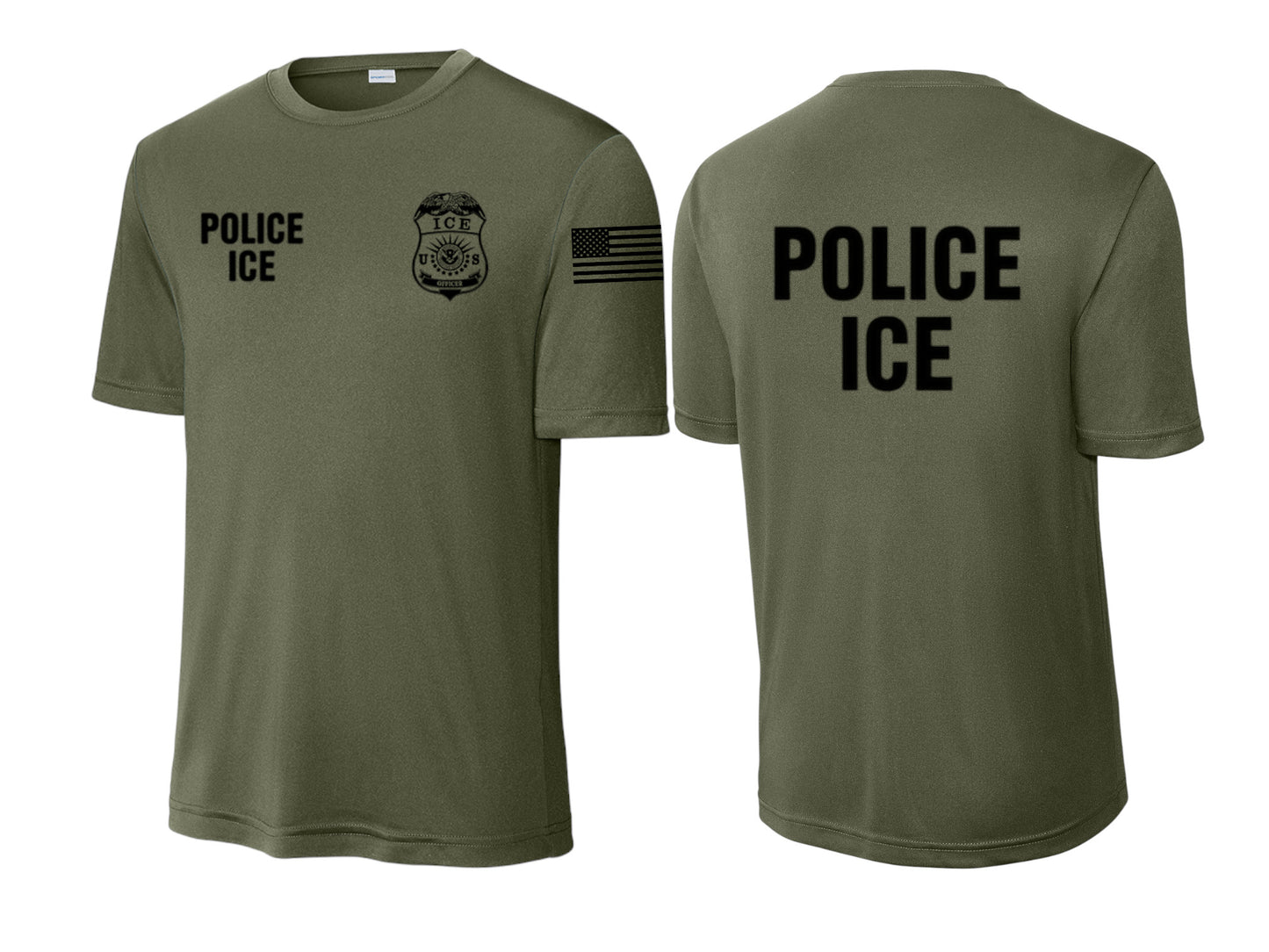 POLICE ICE WICKING T-SHIRT-ST350