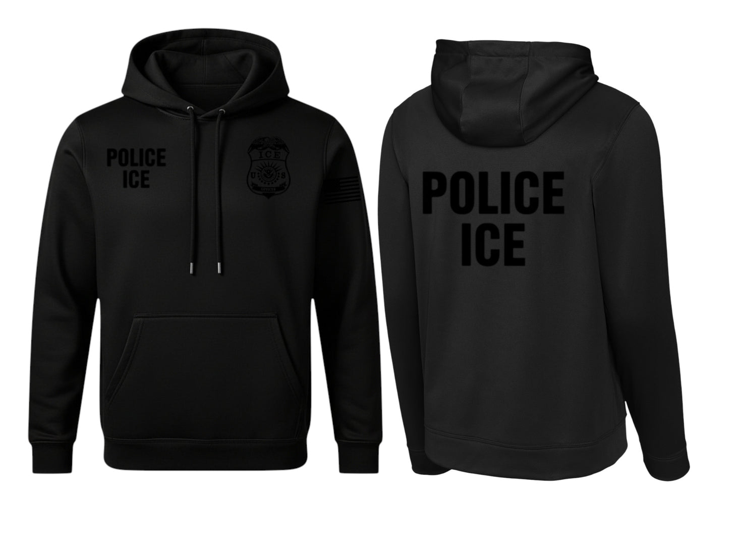 POLICE ICE WICKING HOODIE-F244