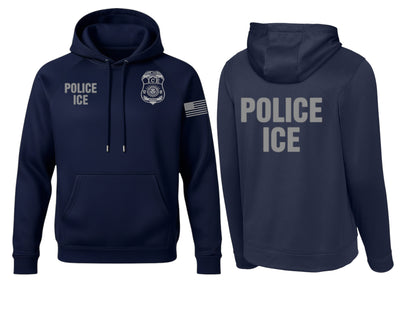 POLICE ICE WICKING HOODIE-F244