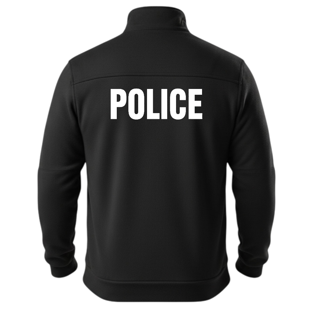 POLICE BACKPRINT 5.11 JOB SHIRT 1/4 ZIP 2.0