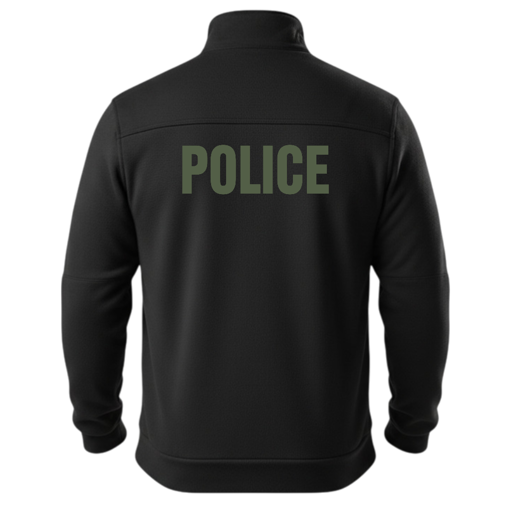 POLICE BACKPRINT 5.11 JOB SHIRT 1/4 ZIP 2.0