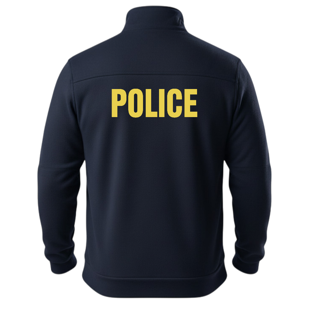 POLICE BACKPRINT 5.11 JOB SHIRT 1/4 ZIP 2.0