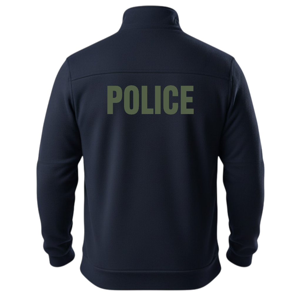 POLICE BACKPRINT 5.11 JOB SHIRT 1/4 ZIP 2.0