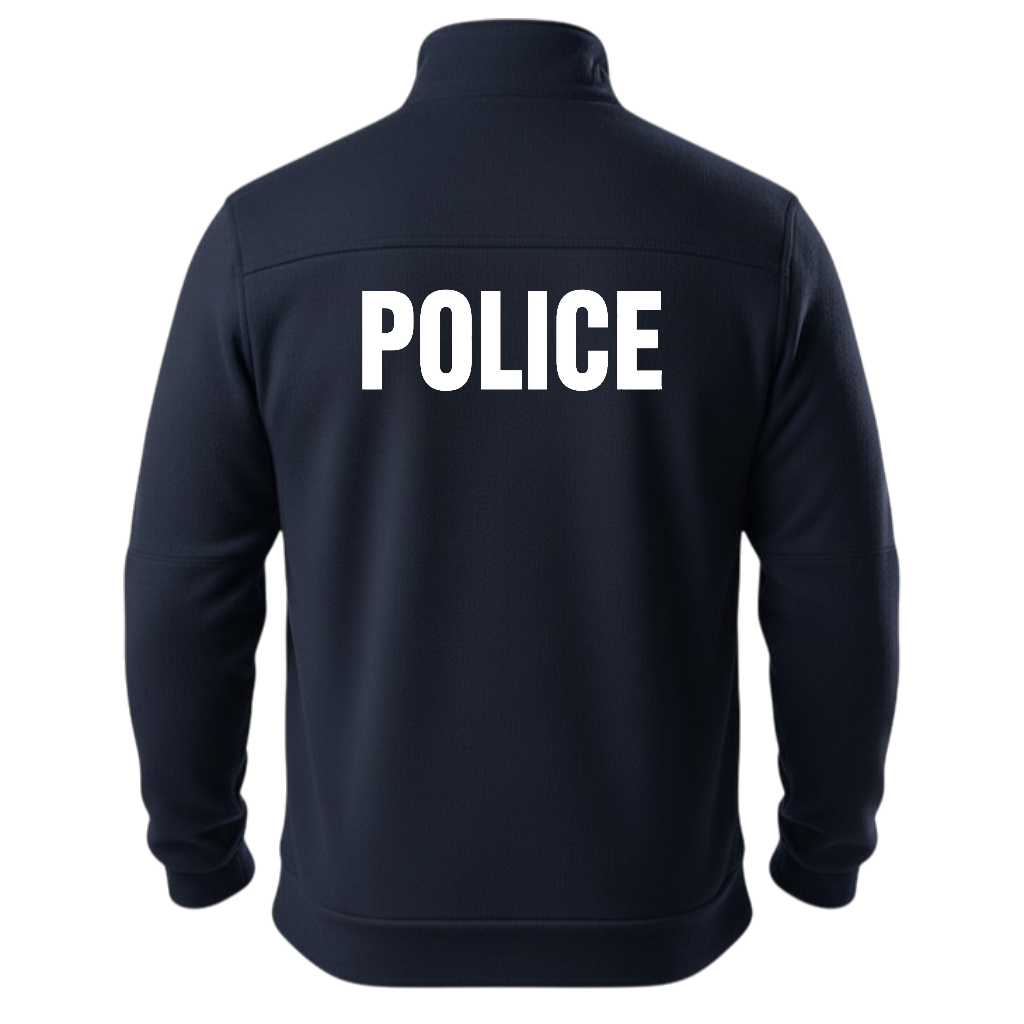 POLICE BACKPRINT 5.11 JOB SHIRT 1/4 ZIP 2.0