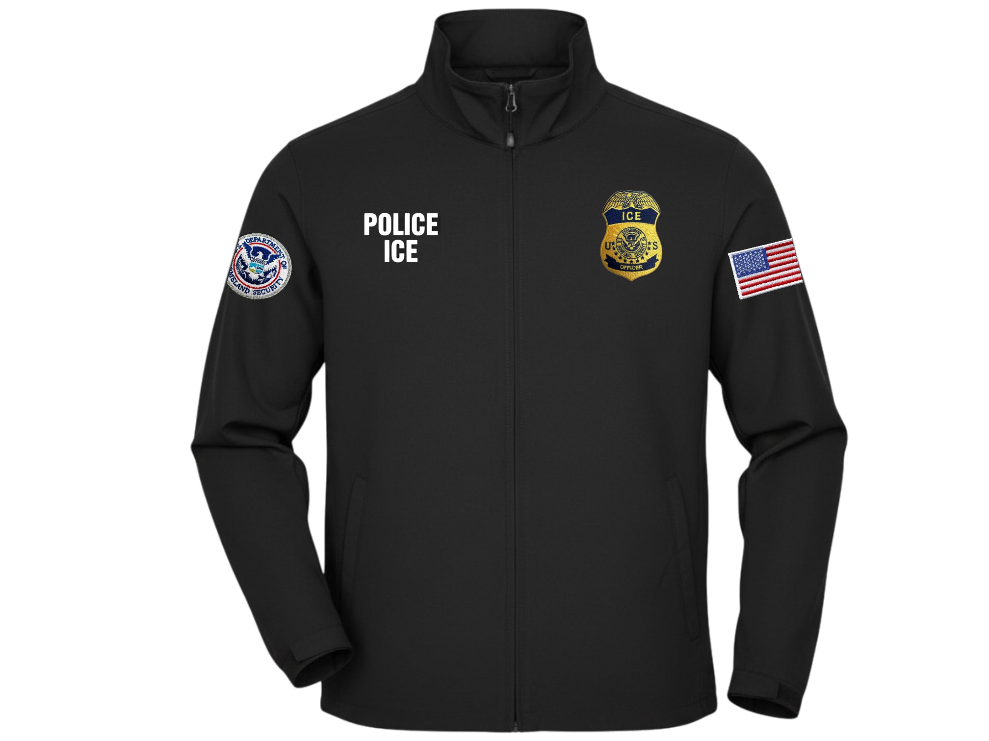 POLICE ICE OFFICER RAID JACKET – Sally's Cop Shop