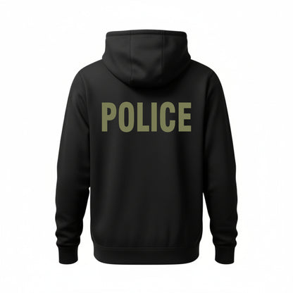 POLICE BACKPRINT SPORT-TEK SPORT-WICK HOODED PULLOVER F244