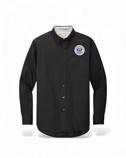 MEN'S CBP SEAL BUTTON UP DRESS SHIRT-S608 CLEARANCE