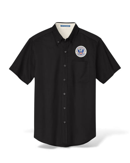 MEN'S CBP SEAL BUTTON UP DRESS SHIRT-S508