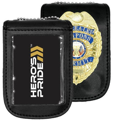 HERO'S PRIDE UNIVERSAL BADGE HOLDER W/ MAGNETIC CLOSURE