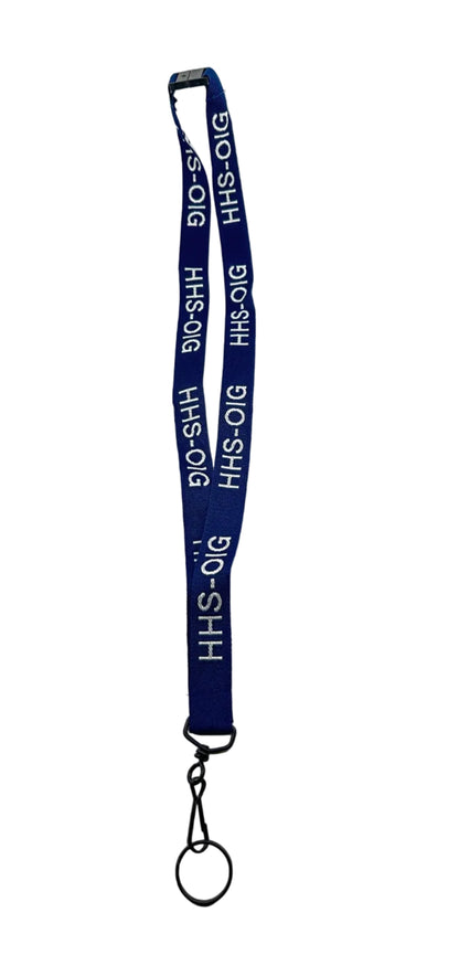3/4" X 35" LANYARD, CHOOSE YOUR AGENCY