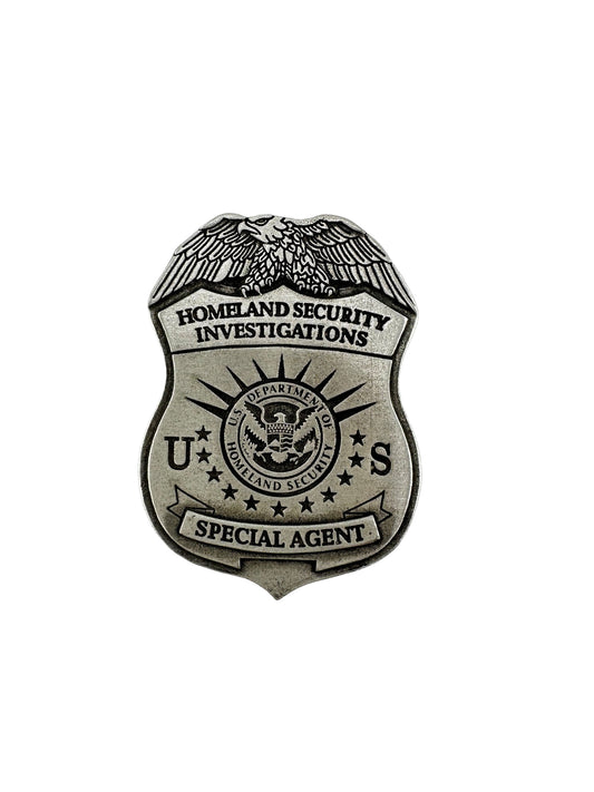 HSI SPECIAL AGENT PEWTER MAGNET