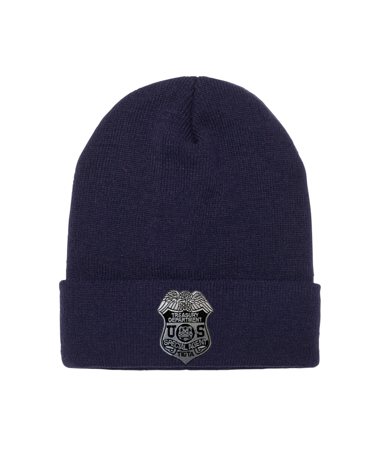 TIGTA SA BADGE CUFFED KNIT BEANIE