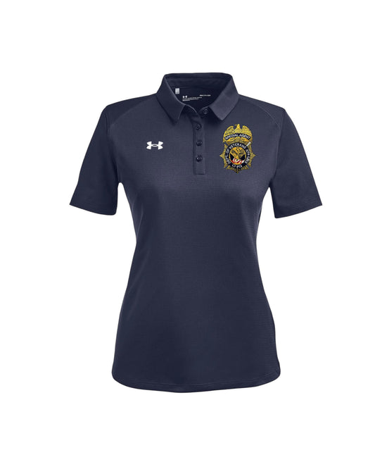 WOMEN'S VA OIG BADGE ON UNDER ARMOUR TECH POLO-1370431
