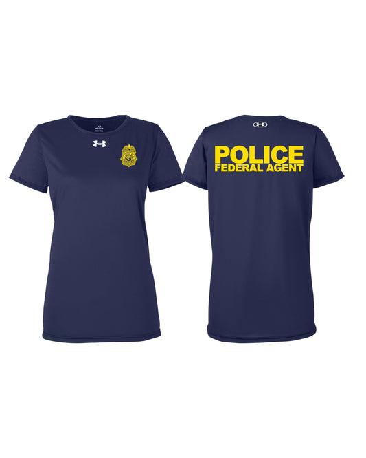 WOMEN'S VA OIG BADGE UNDER ARMOUR TECH TEE-1376847